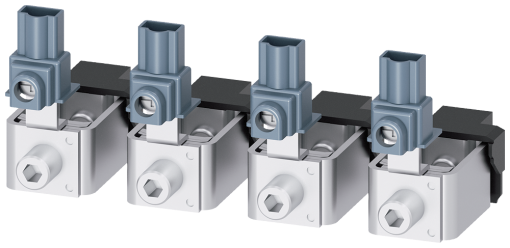 Box terminal with control wire tap, 4 units, accessory for 3VA6 150250