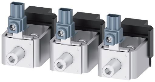 Box terminal with control wire tap, 3 units, accessory for 3VA56 400600