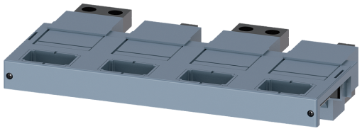 Rear terminals, rotatable to horizontalvertical, 4 units