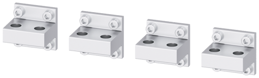 Rear terminals, rotatable to horizontalvertical, 4 units