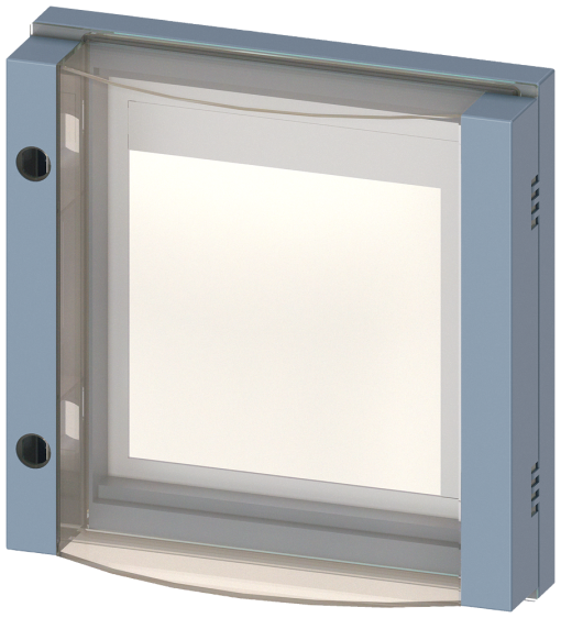 Protective cover IP54, hood, lock with unique key