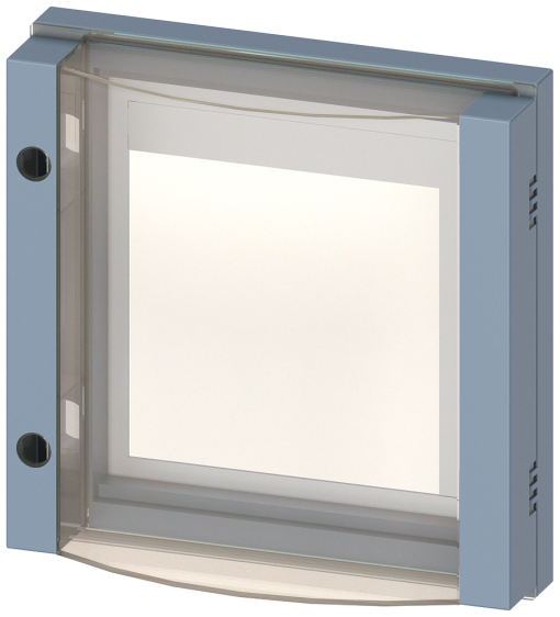 Protective cover IP54, hood, lock with standard key