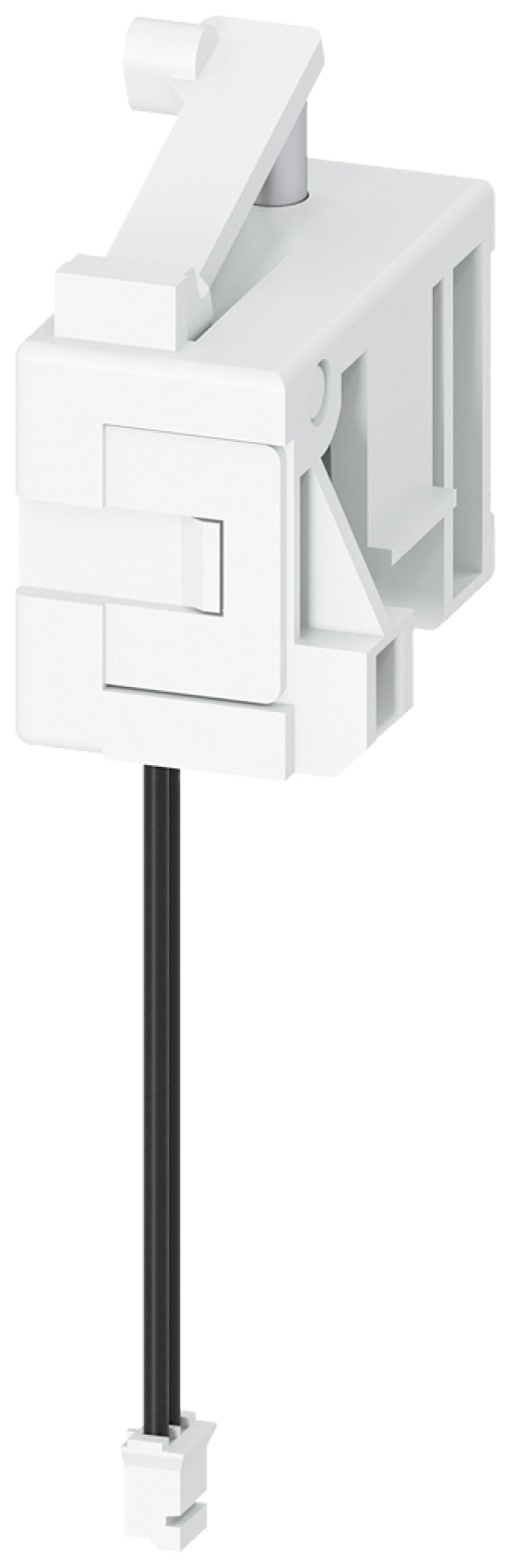 Position signaling switch COM PSS for guide frame, communication link