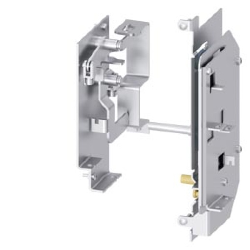 Locking mechanism to prevent opening of the control cabinet door in ON positi...