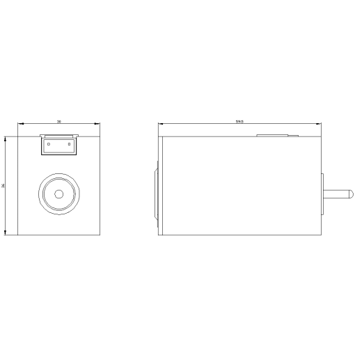 Auxiliary solenoid 30 V ACDC shunt tripclosing coil STCC accessory