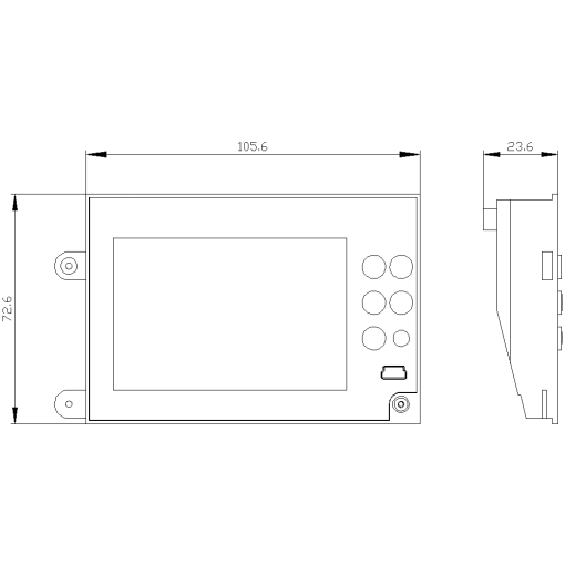 ETU660 electronic trip unit LSIG with display