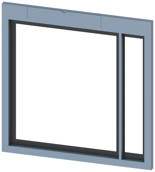 Door sealing frame IP30 for withdrawable circuit breaker for installation in ...