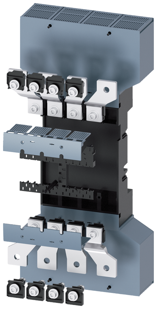 Plug-in unit, complete kit, accessory for circuit breaker, 4-pole 3VA6 600