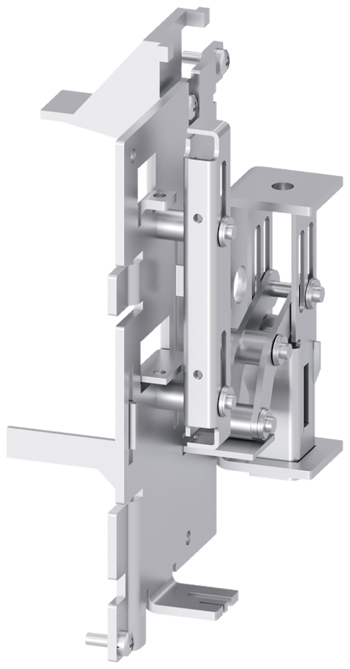Mutual mechanical interlocking set, withdrawable circuit breaker, accessory