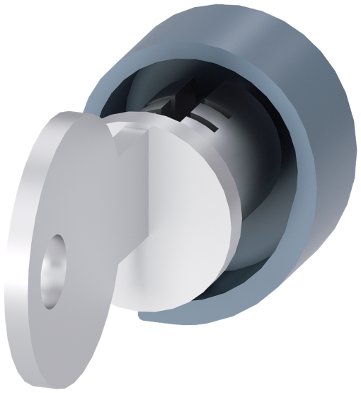 Locking provision, OFF position, RONIS lock to prevent unauthorized closing f...