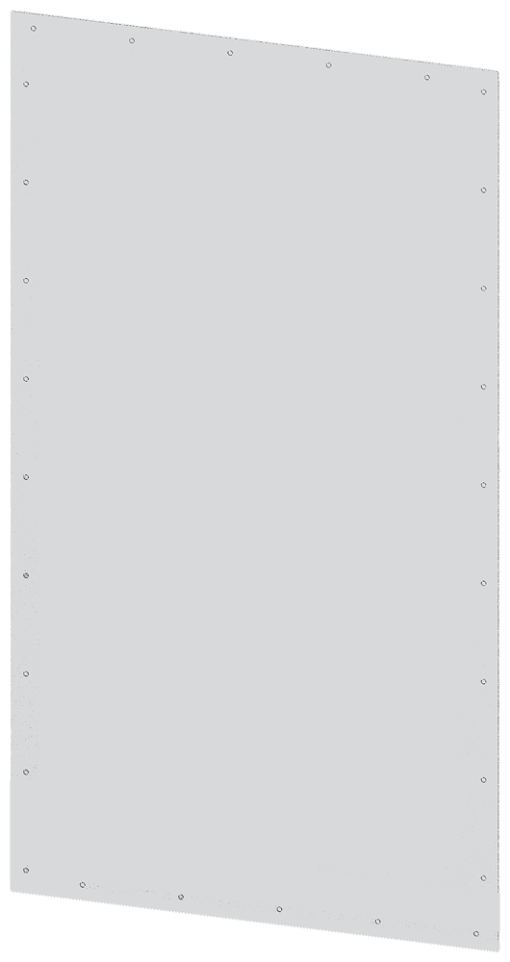 SIVACON, side panel, flat, IP40, H 1800 mm, W 1000 mm, RAL 7035