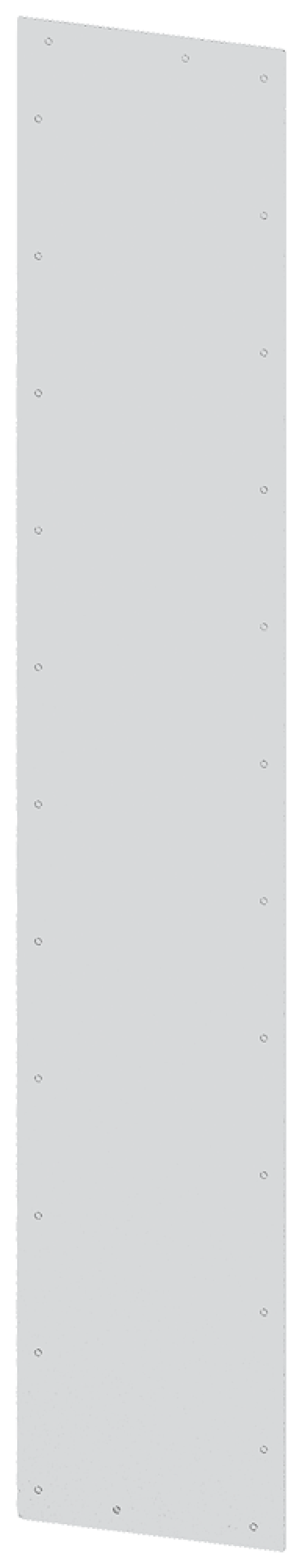 SIVACON, side panel, flat, IP40, H 2200 mm, W 400 mm, RAL 7035