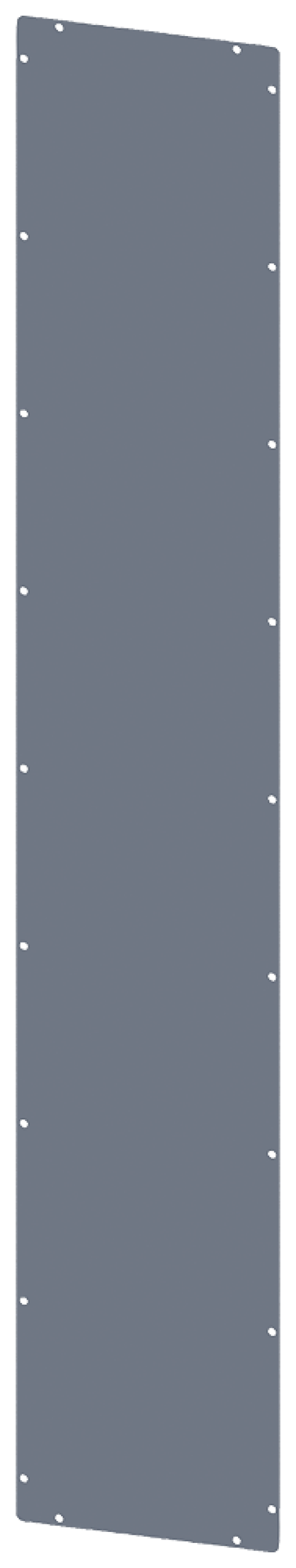 SIVACON, partition, for side-by-side housing, H 1800 mm, D 400 mm, zinc-plated