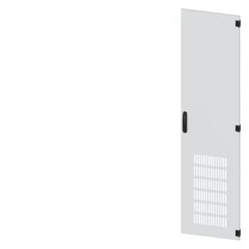 SIVACON door. right. ventilated. IP20. H 2000 mm. W 500 mm. protection class 1