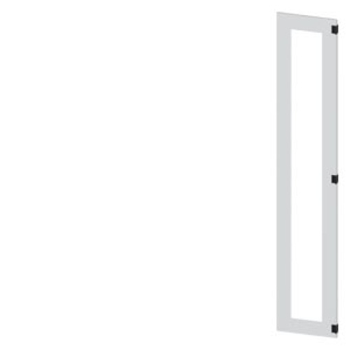 SIVACON door. right. window. IP55. H 2000 mm. W 400 mm. protection class 1