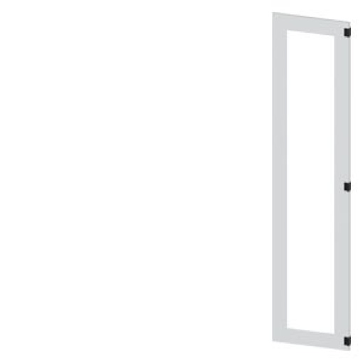SIVACON door. right. window. IP55. H 2200 mm. W 500 mm. protection class 1