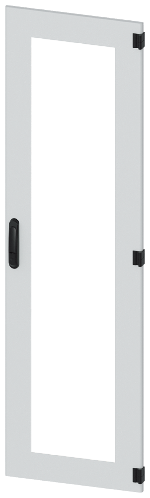 SIVACON door. right. window. IP55. H 1800 mm. W 500 mm. protection class 1