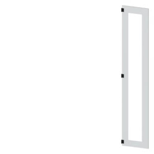 SIVACON door. left. window. IP55. H 2200 mm. W 400 mm. protection class 1