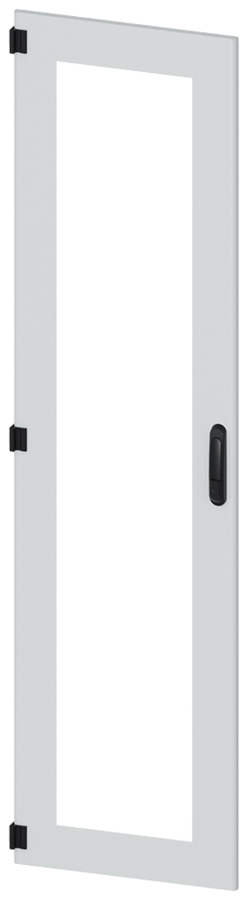 SIVACON door. left. window. IP55. H 2000 mm. W 500 mm. protection class 1