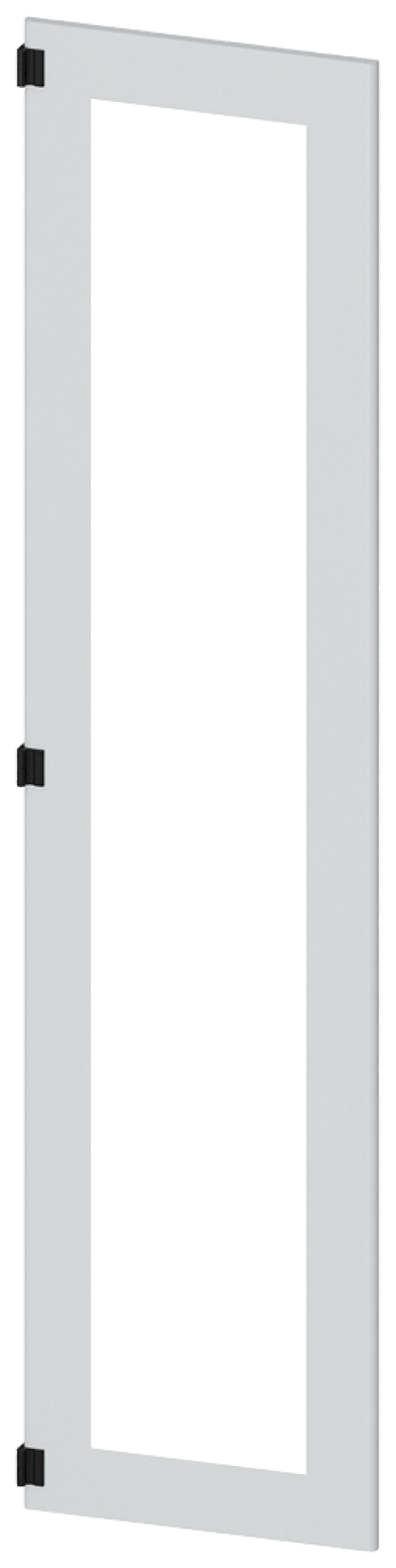 SIVACON door. left. window. IP55. H 2200 mm. W 500 mm. protection class 1