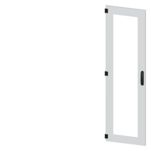 SIVACON door. left. window. IP55. H 1800 mm. W 500 mm. protection class 1