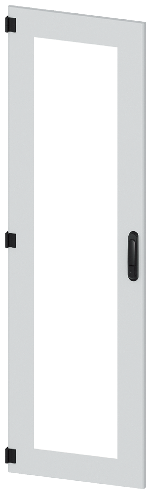 SIVACON door. left. window. IP55. H 1800 mm. W 500 mm. protection class 1