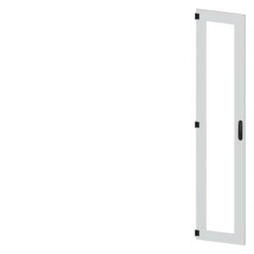 SIVACON door. left. window. IP55. H 2200 mm. W 450 mm. protection class 1