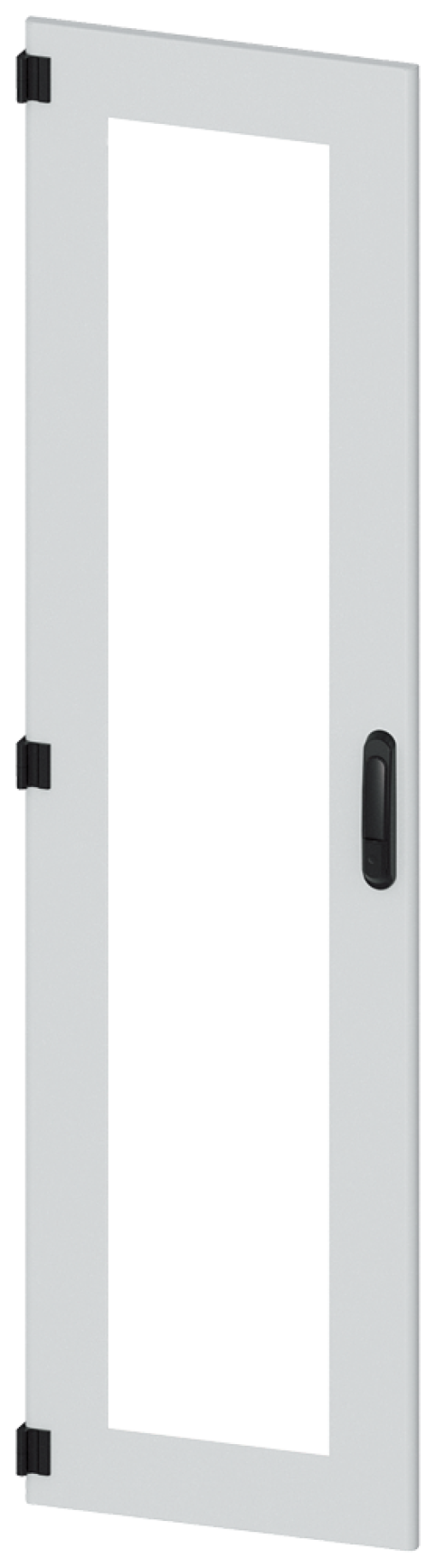 SIVACON door. left. window. IP55. H 1800 mm. W 450 mm. protection class 1