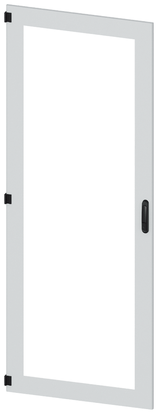 SIVACON door. left. window. IP55. H 2200 mm. W 800 mm. protection class 1