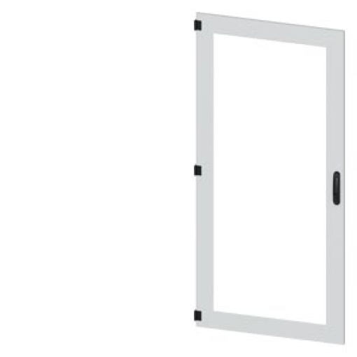 SIVACON door. left. window. IP55. H 1800 mm. W 800 mm. protection class 1
