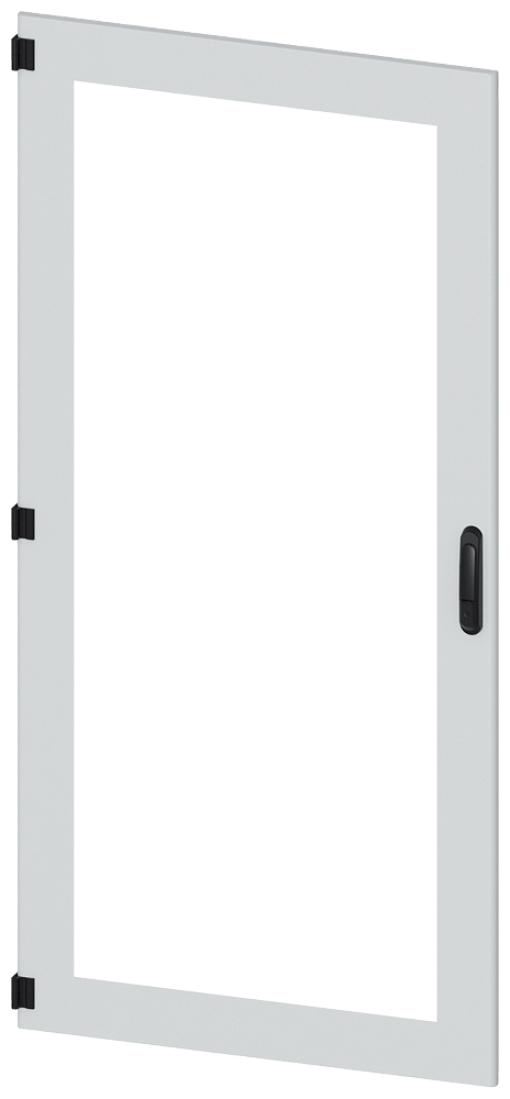 SIVACON door. left. window. IP55. H 1800 mm. W 800 mm. protection class 1