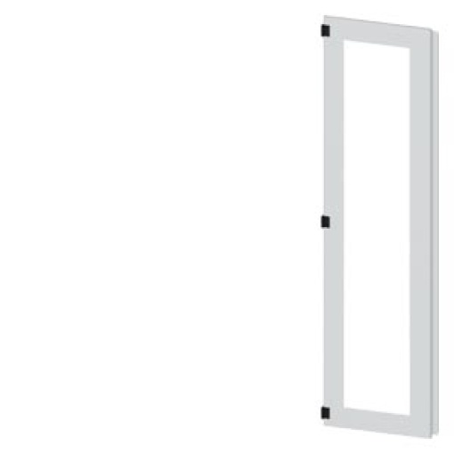 SIVACON door half. left. window. IP55. H 2000 mm. W 500 mm. protection class 1