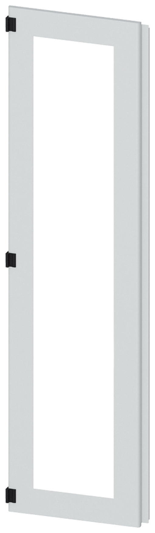 SIVACON door half. left. window. IP55. H 2000 mm. W 500 mm. protection class 1