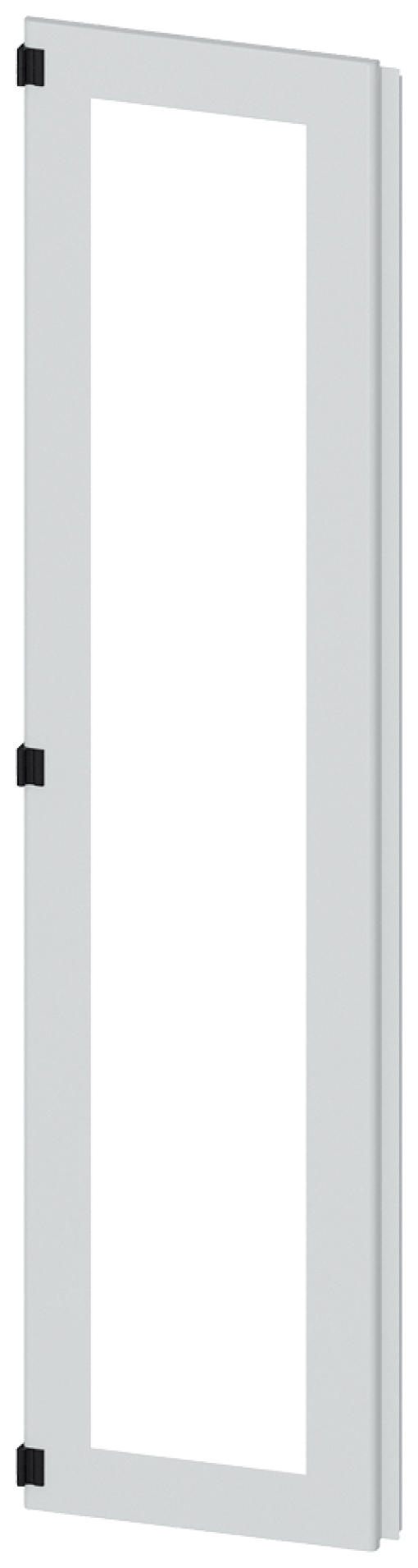 SIVACON door half. left. window. IP55. H 2200 mm. W 500 mm. protection class 1