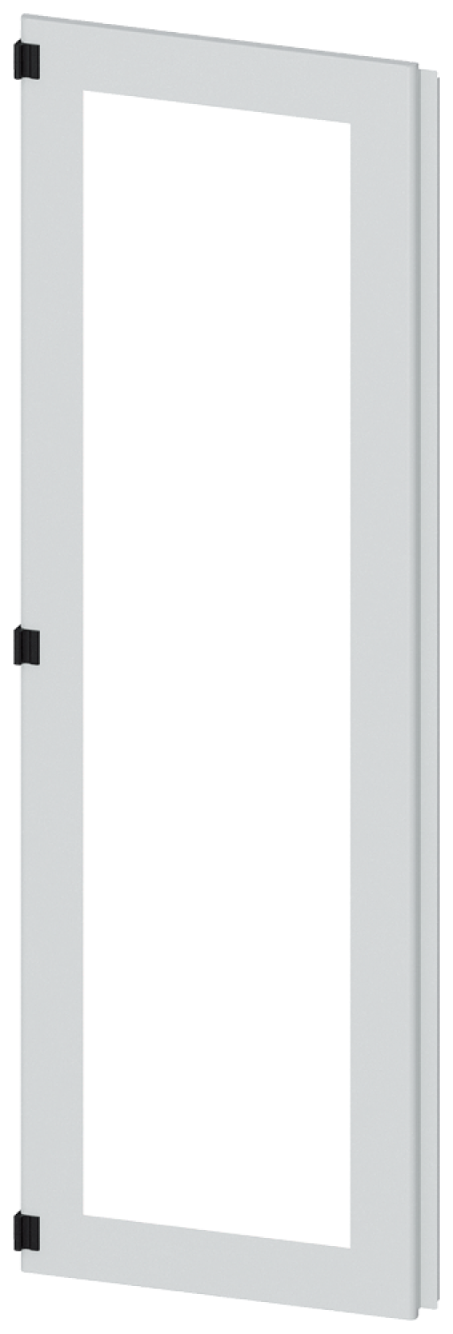 SIVACON door half. left. window. IP55. H 2000 mm. W 600 mm. protection class 1