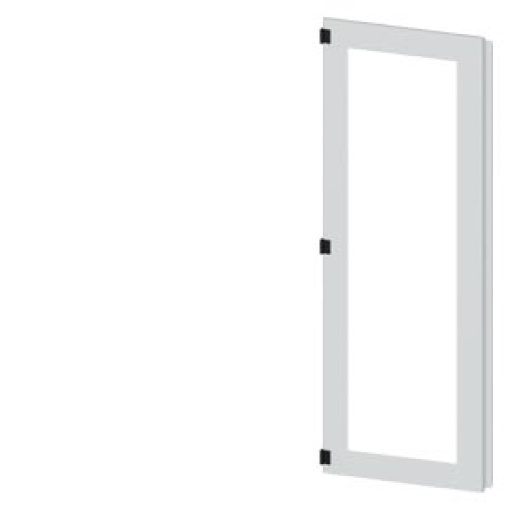 SIVACON door half. left. window. IP55. H 1800 mm. W 600 mm. protection class 1