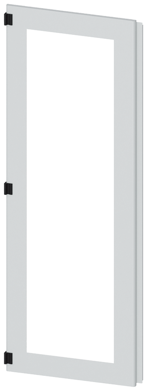 SIVACON door half. left. window. IP55. H 1800 mm. W 600 mm. protection class 1