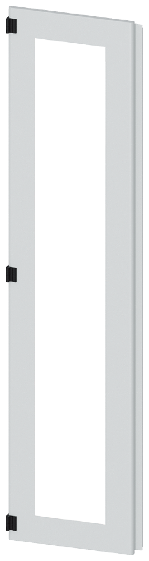 SIVACON door half. left. window. IP55. H 2000 mm. W 450 mm. protection class 1