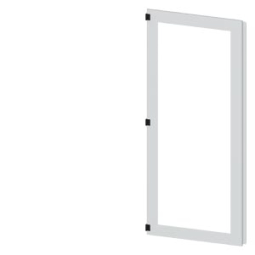 SIVACON door half. left. window. IP55. H 2000 mm. W 800 mm. protection class 1