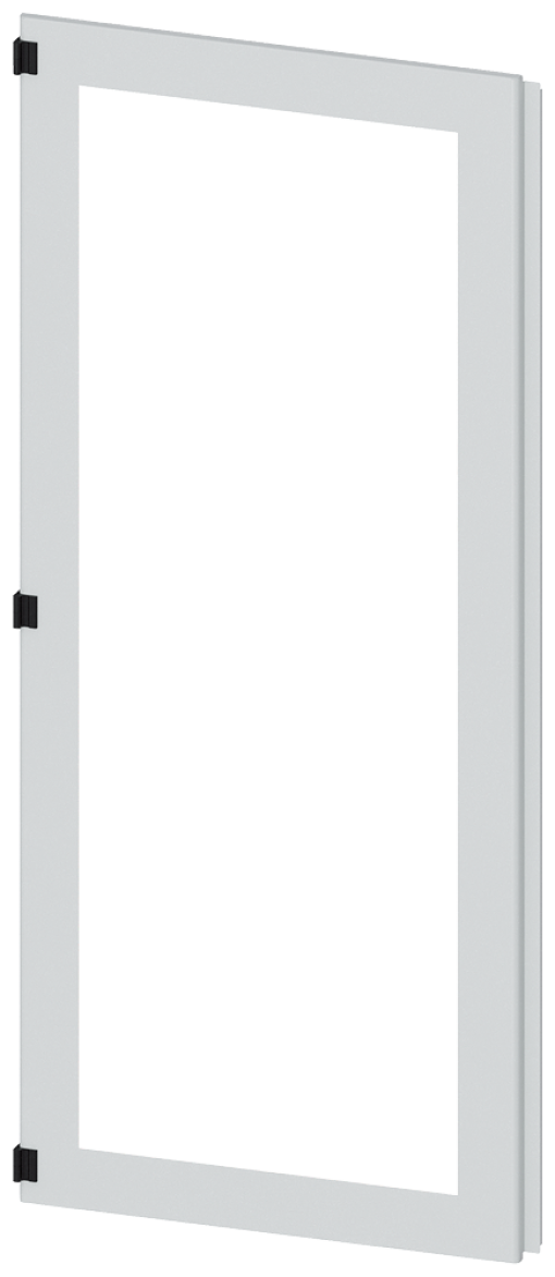 SIVACON door half. left. window. IP55. H 2000 mm. W 800 mm. protection class 1