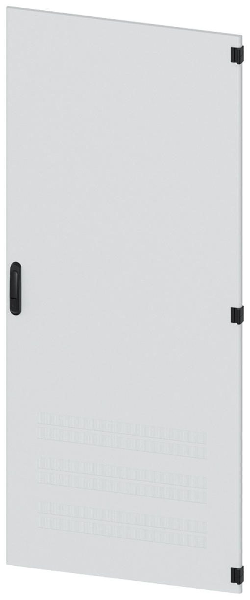 SIVACON, door, right, ventilated, IP40, H 2000 mm, W 800mm, RAL 7035