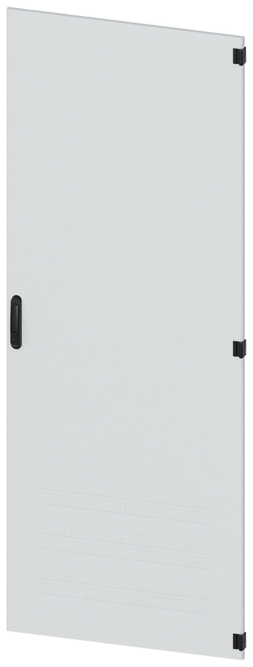 SIVACON, door, right, ventilated, IP40, H 2200 mm, W 800mm, RAL 7035