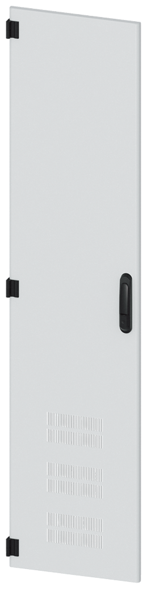 SIVACON, door, left, ventilated, IP40, H 1800 mm, W 400 mm, RAL 7035