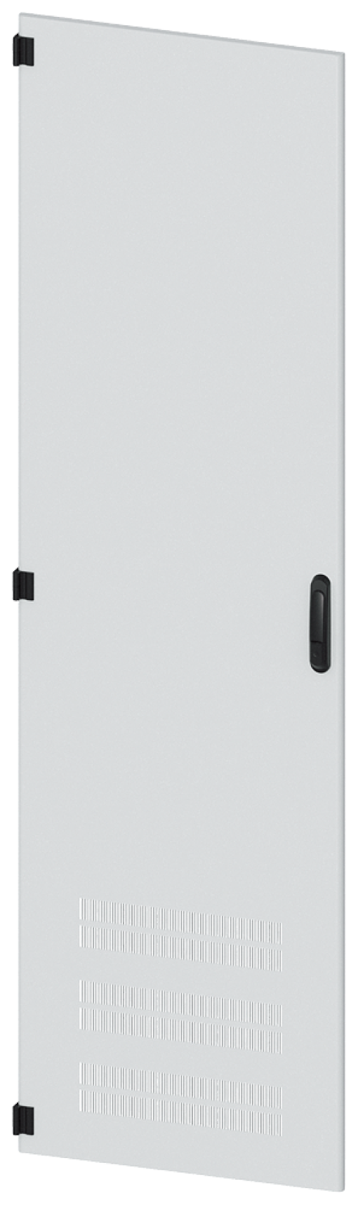 SIVACON, door, left, ventilated, IP40, H 2200 mm, W 600 mm, RAL 7035