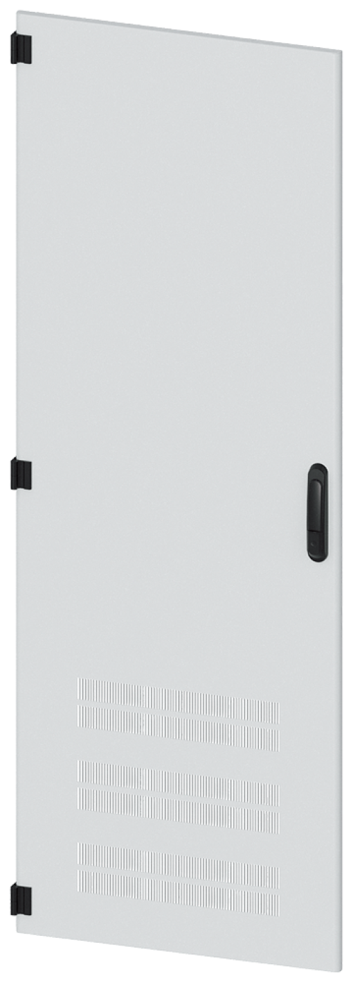 SIVACON, door, left, ventilated, IP40, H 1800 mm, W 600 mm, RAL 7035