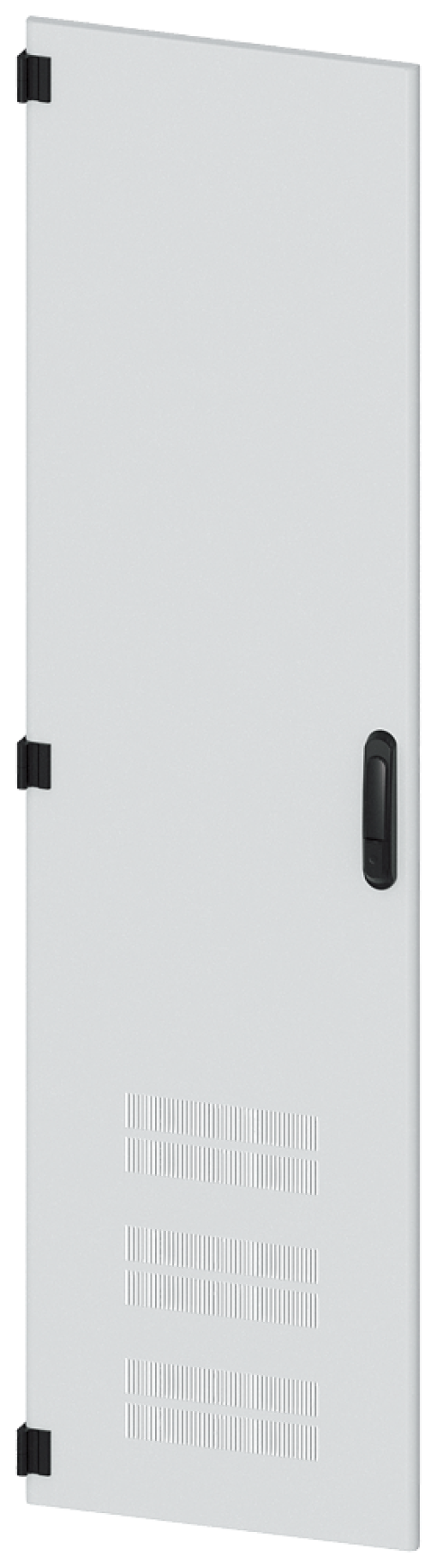 SIVACON, door, left, ventilated, IP40, H 1800 mm, W 450 mm, RAL 7035