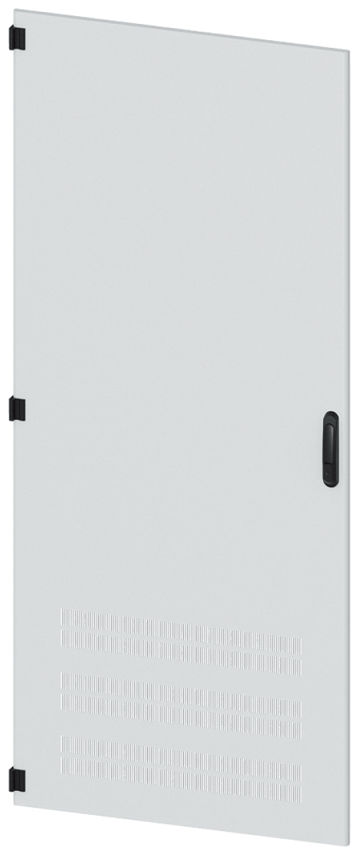 SIVACON, door, left, ventilated, IP40, H 2000 mm, W 800mm, RAL 7035