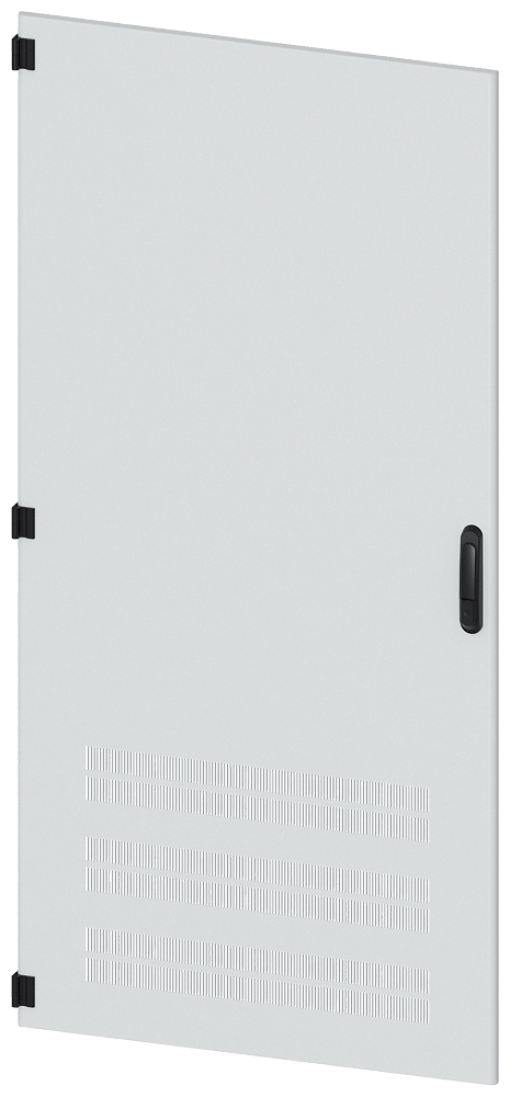 SIVACON, door, left, ventilated, IP40, H 1800 mm, W 800mm, RAL 7035