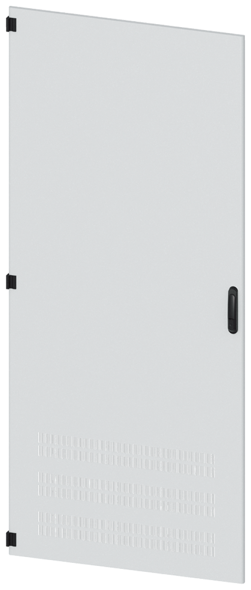 SIVACON, door, left, ventilated, IP40, H 2200 mm, W 900 mm, RAL 7035