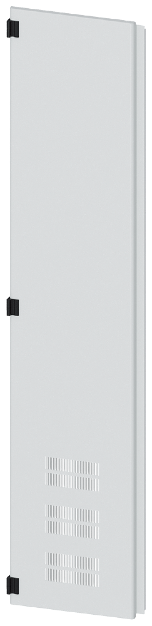 SIVACON, door half, left, with ventilation openings, IP40, H 2000 mm, W 400 mm